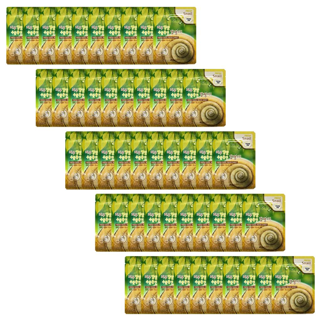 3w Clinic Fresh Snail Mask Sheet (3 Options)