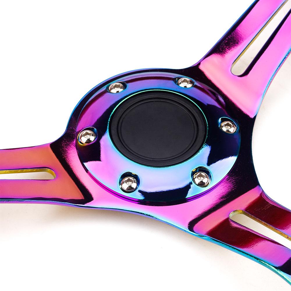 Universal Car Racing Steering wheels 14 inch 350mm 6-BOLT/ABS Deep Drifting