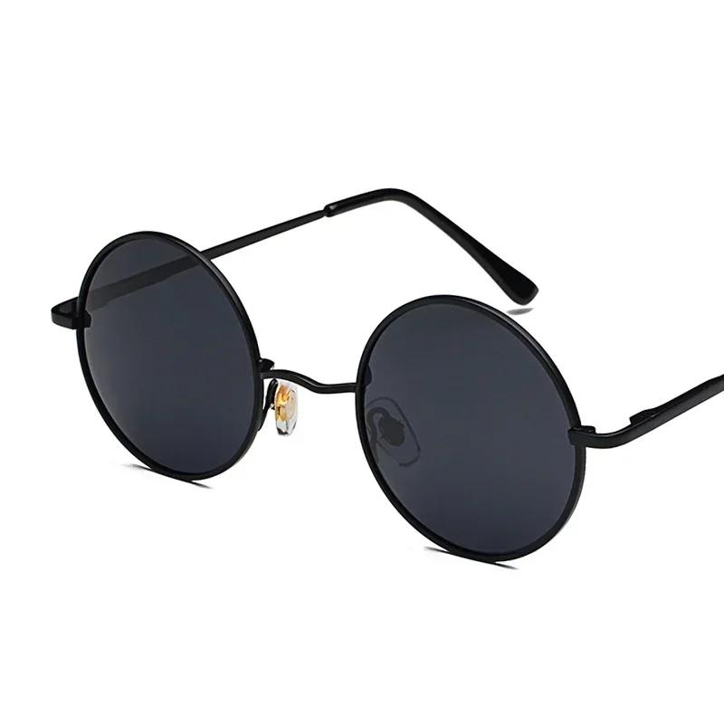 Classic Small Round Sunglasses Polarized For Men Women Retro Vintage Circle Hippie Sun Glasses Uv400