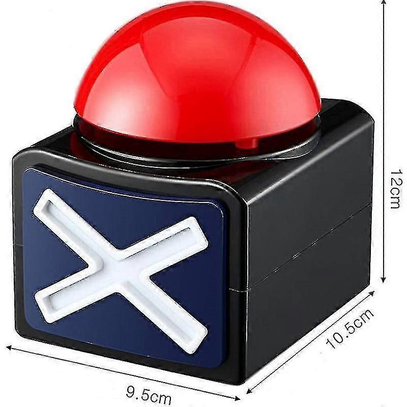 Game Answer Buzzer Alarm Button With Sound Light Trivia Quiz Got Talent Buzzer