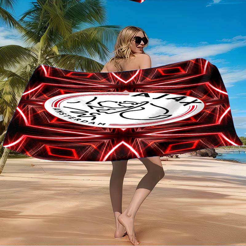 Bold Ajax Amsterdam Spirit Beach Towel Microfiber Beach Towel, Lightweight and Quick-Dry, for Summer Travel, Swimming Pool Fan Birthday Gift