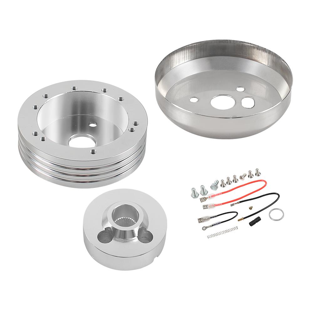 5 & 6 Hole Billet Steering Wheel Hub Adapter for Chevrolet Chevy GM Flaming River Ididit Buick Jeep Cadillac Oldsmobile