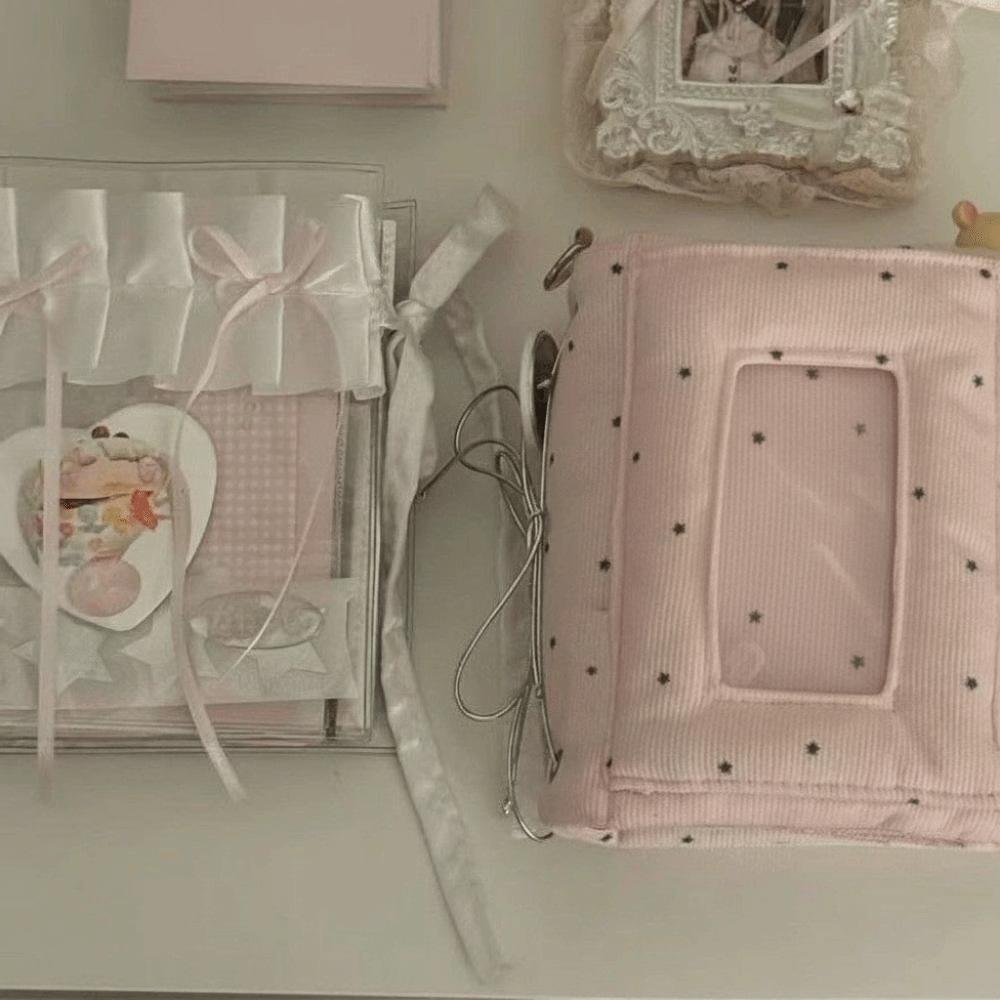 3-Fold Mini Pocket Notebook M5 Strap Binder Note Planner Ins Diary Notebook Student Stationery