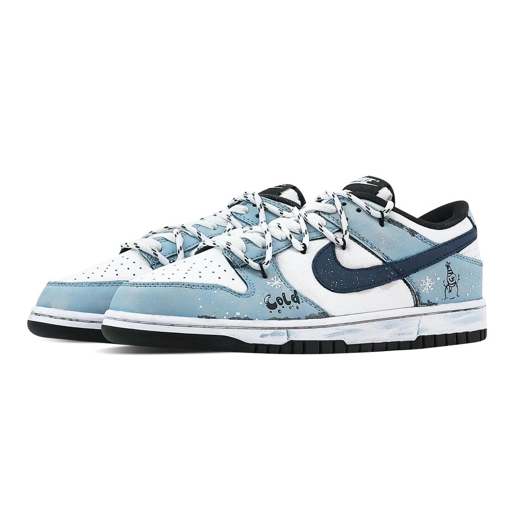 Nike Кроссовки Dunk Winter Envoy 1 Нескользящие Устойчивые к истиранию Низкие Кеды для скейтбординга Унисекс Синий Белый HF5441-100(Команда773-1)