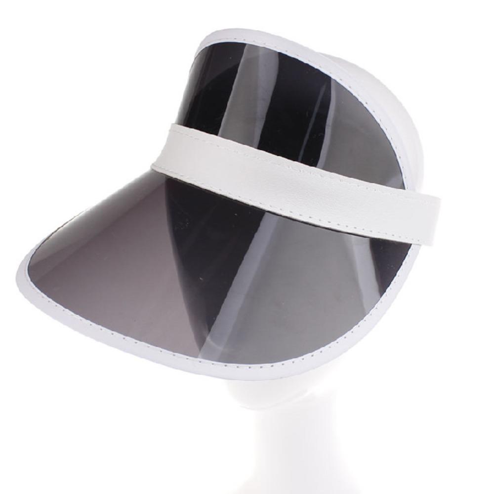 Flexible Transparent Sun Visor Hat Sun-Proof Sun Cap Gift Sunshade Hat  Outdoor Sports