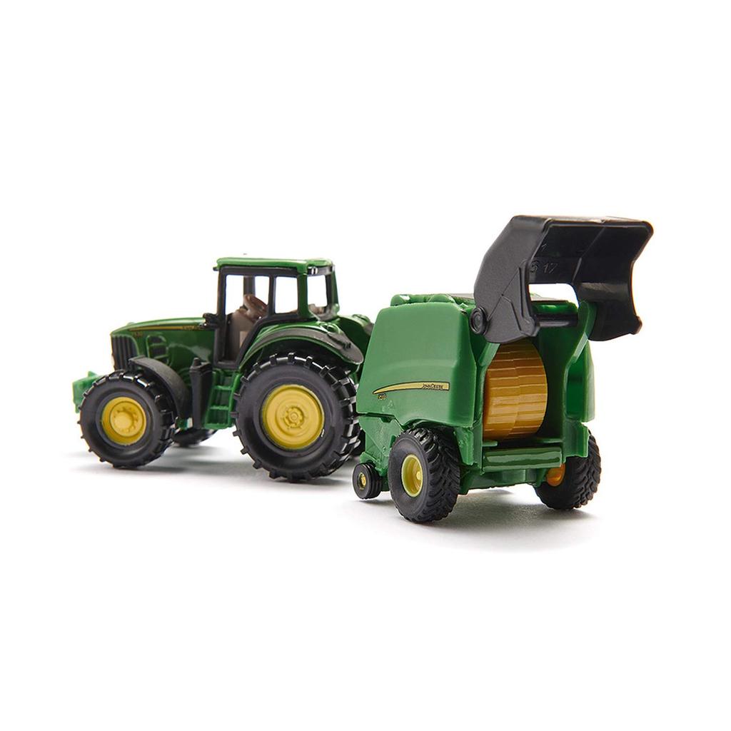 BorneLund SIKU John Deere Tractor with Baler SK1665