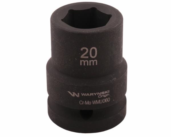 Nasadka Udarowa Sześciokątna 3/4". 20 Mm. Crmo. Din 3129. Waryński