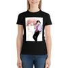 City Hunter (Nicky Larson) - Ryo Saeba & Kaori T-Shirt Kawaii Clothes Summer Tops Korean Fashion Animal Prinfor Women'S Clothing