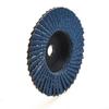 Blue Grinding Wheel Flap Discs Flat For Angle Grinder Sanding Discs