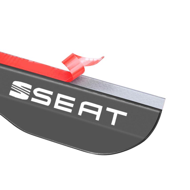 2 шт. Автомобильное боковое зеркало заднего вида Дождевая накладка Наклейка-бровь Для Seat Leon st FR CUPRA Leon MK3 MK2 mk1 хэтчбек 5f Ibiza 3 6J 6L FR Ateca Arona