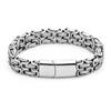 Double-row Stainless Steel Bracelet Trendy Hip-hop Korean Version Double-layer Titanium Steel Bracelet Gao Qiqiang Imperial Cuban Chain