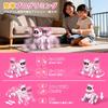 HBUDS Robot Cat Toy for Dancing Touch Adjustable Educational Elementary School Birthday or Christmas Robot Electronic Rechargeable Battery Girls,