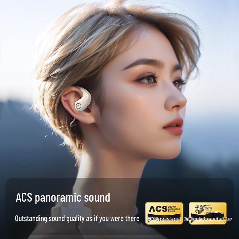 Newsmy OWS Directional Sound Ear-Hook Bluetooth Headphones