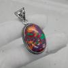 RAINBOW MOSAIC JASPER 925 Sterling Silver Pedant, Designer Turquoise Pendant