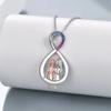 Sisters Love New Necklace Feminine Fashion Pendant Double Color