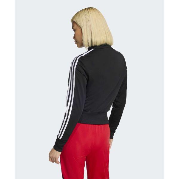 adidas Женская куртка Originals Classic Firebird с полосатым логотипом на молнии с длинным рукавом Женские куртки KD7981