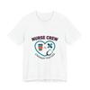 Футболка с надписью Nurse Crew | Футболка для медсестры RN, минималистичный стетоскоп