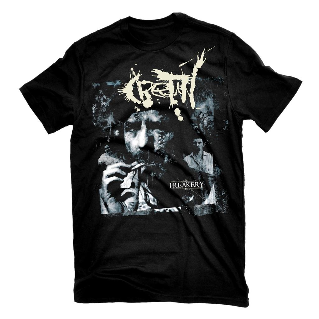 CRETIN Футболка с принтом Freakery НОВАЯ! Relapse Records TS2913