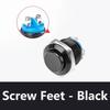 2/5Pcs IP67 Waterproof Round Metal Push Button Switch 16mm Momentary Power Switch ON OFF Self-reset Switches with Screw Switches Oil Pressure 6