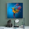 Colorful Flying Parrot Canvas Painting Abstract Art Macaw Posters Prints Birds Pictures for Living Room Decor Wall Art Cuadros