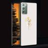 Чехол с фиолетовым фоновым рисунком для Samsung Galaxy Note 20 Ultra 10 Lite 9 8, черный силиконовый чехол для телефона Note20 Note10 Plus Funda