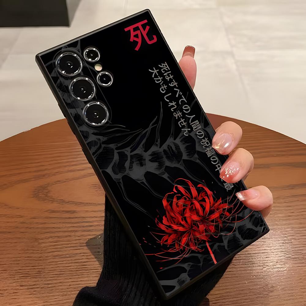 Крутой аниме чехол Tokyo Ghoul для телефона Samsung S26 S24 Ultra S25 S23 Fe S22 S20 S21 Plus A54 A34 A53 A16 Задняя крышка