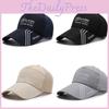 Letter Printing Glacier Baseball Cap Uv Protection Outdoor Breathable Hat Gift