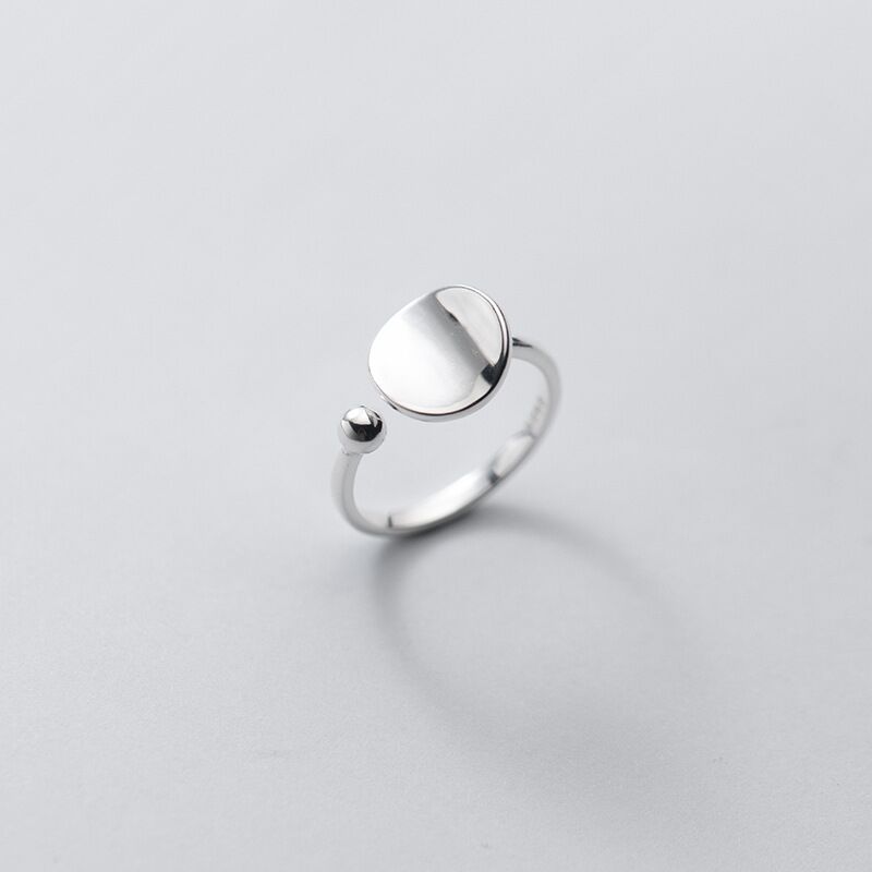 Кольцо женское простое трендовое звездное электрокардиограмма любовное кольцо модное нерегулярное темпераментное Ins аксессуары