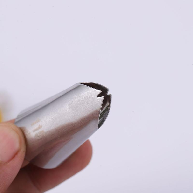 Bow Tie Piping Tip Stainless Steel Leaf Lily Fondant Cream Squeeze Nozzle Cookie Cake Decorating Kitchen Baking Tools