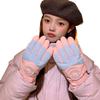 Ski Gloves Women Winter Finger Riding Electric Bike Thickened