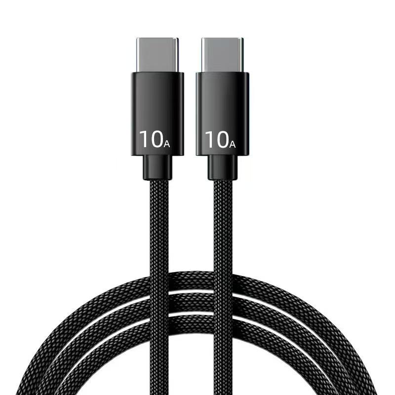 Кабель для быстрой зарядки USB-C мощностью 120 Вт для ноутбуков и телефонов (10А)