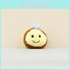Bee Soft Plush Doll Animal Charm For Bags And Kids Playroom Decor