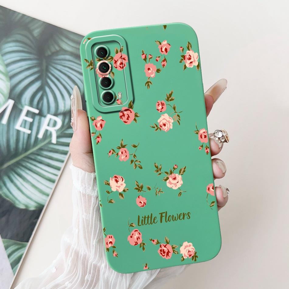 Чехол для Huawei P Smart 2021 Huawei Y7A PPA-LX3 PPA-LX1 PPA-LX2 Элегантная Печать Мягкий Силикон Ударопрочный Чехол для Телефона