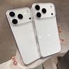 Роскошный ультратонкий прозрачный противоударный чехол для iPhone 17 Air 16 15 14 13 12 Pro Max 17Pro Прозрачный жесткий акриловый чехол-оболочка