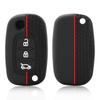 Silicone Key Case Cover For LADA Vesta Granta XRay Kalina Priora Sedan Sport For Renault Fluence Clio Megane For Mercedes
