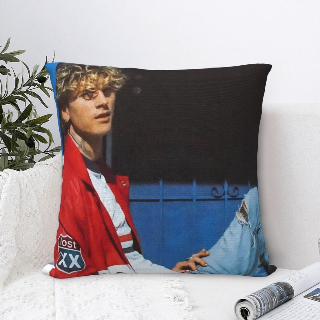 Mgk Lost Americana Tour - Pillow Covers Merchandise Soft Cushion Cover Gift Pillow Case Cover Seater Multi Size