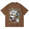 230 Gsm 100% Cotton Frieren V5 Print Unisex Heavy Cotton T Shirt