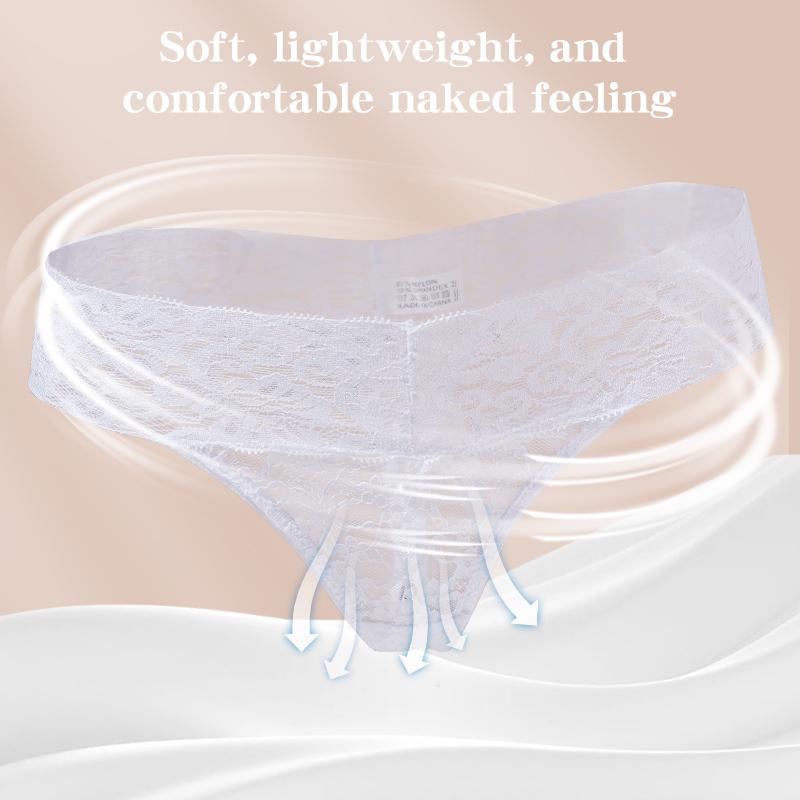 Женские сексуальные кружевные трусики с низкой талией, цветочные стринги, нижнее белье, женское соблазнительное нижнее белье-стринги