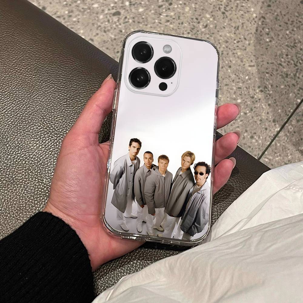 B-Backstreet Boys BSB Прозрачный Мягкий Чехол для Телефона Для iPhone 17,16,15,14,13,12,11 Pro,Max,Plus,X,XS,XR,SE4,E Mini