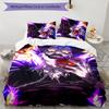 3pcs D-Death Note1 Design Cover Set - HD Printed Bedding with 1 Cover and 2 Pillowcases - Perfect for Home and Dorm Decor