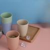 Кружка для полоскания рта из пшеничной соломы, Кружка с широким пояском для пары, Детский стакан для зубной щетки, Пластиковый стакан для воды для туалетных принадлежностей, Бытовая кружка пищевого класса