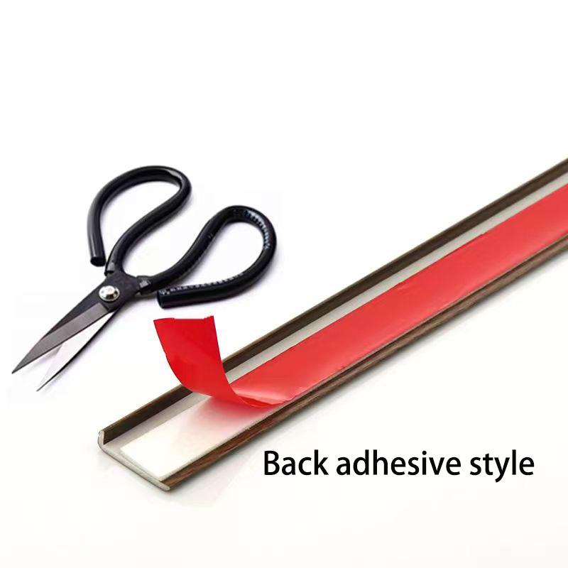 270 см L-образная угловая обвязочная лента для края пола, обвязочная лента для края пола из каменного пластика SPC, защита украшения