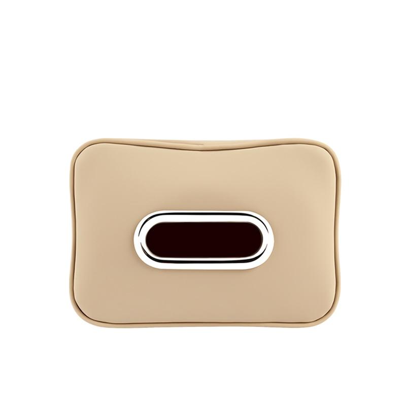 Car Mounted Armrest Box Seat Back Tissue Holder Sun Visor Sanitary Paper Box Automobile Storage Decoration Tools
