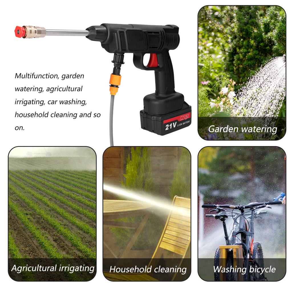 Бытовая беспроводная машина для мойки автомобилей высокого давления, портативная машина для мойки автомобилей, автомобильная мойка