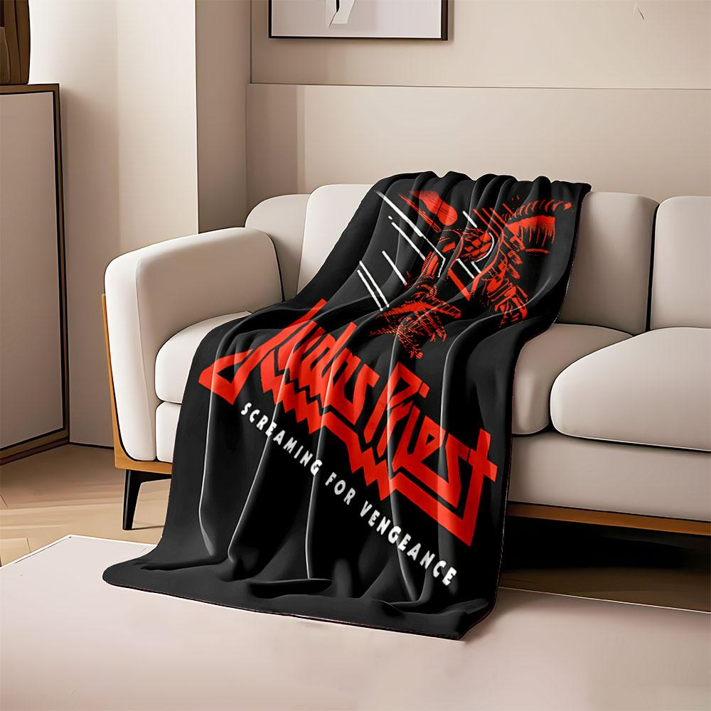 Judas Priest Blanket Design for all seasons blanket lunch break throw gift