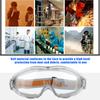 Safety Glasses Eye Protection Against UV Anti shock Working Protective Goggles (Grey)