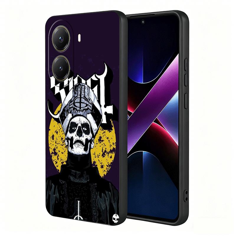 Мягкий чехол для телефона Ghost Papa Emeritus для Xiaomi Poco X5 X6 X7 X8 Pro Max X3 F7 F8 Ultra M8 M7 M6 M5 Redmi 15 15C 14C 13C 12C X4 F