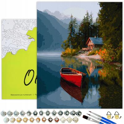 Painting By Numbers Landscape Picture For Painting By Numbers With Frame Ohart