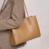 Leather Women's Bag Niche Soft Leather Tote Bag All Match High-grade Leather Shoulder Bag Large Bag