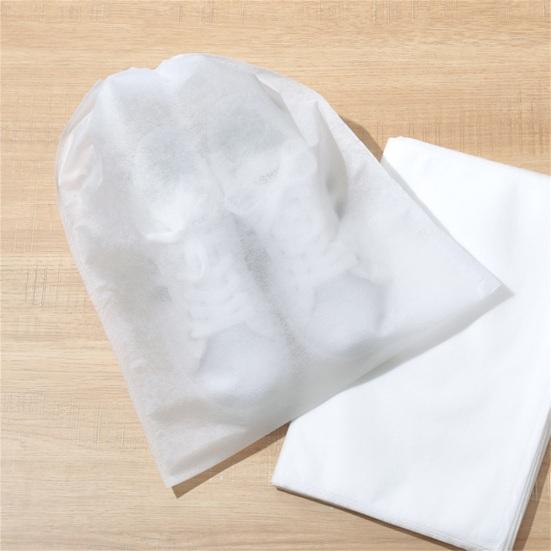 10 шт./пакет, пылезащитный мешок для сушки обуви на шнурке, нетканый материал, практичный грязезащитный чехол для сушки обуви для дома